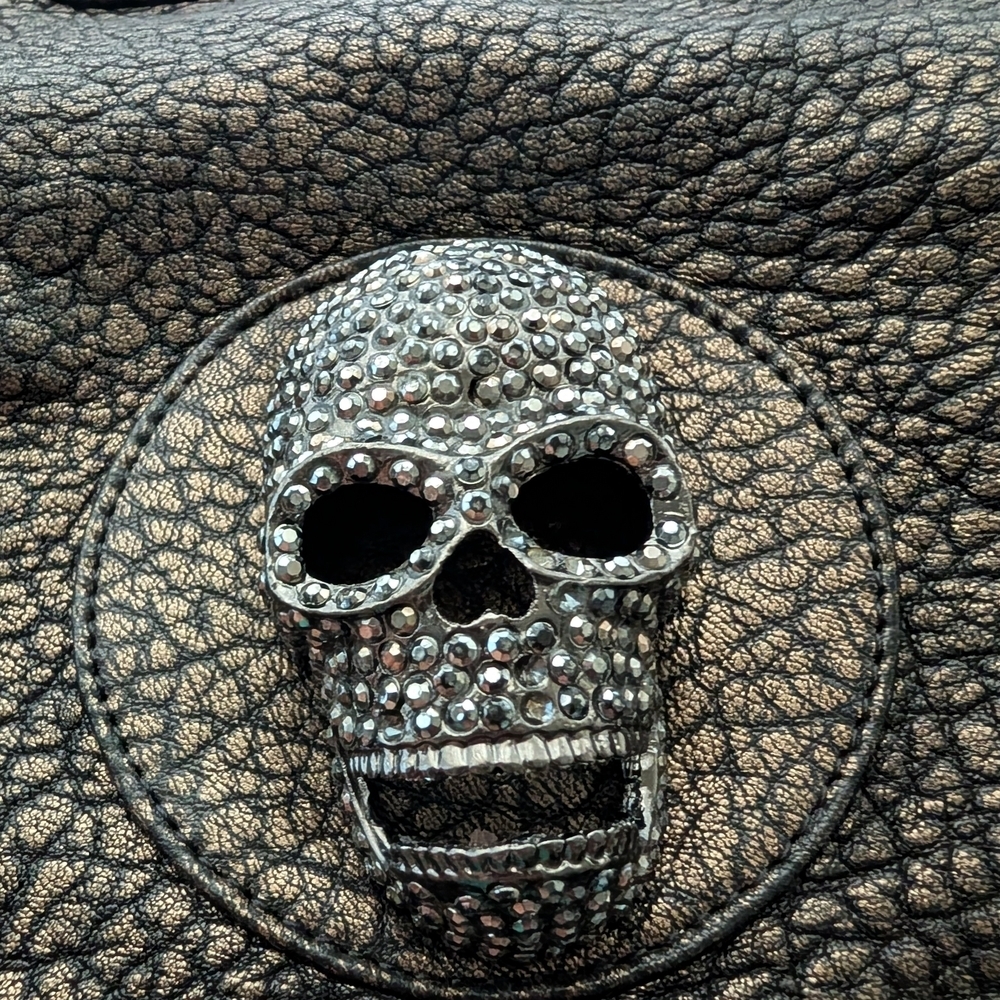 Thomas Wylde Black Skull Embellished Bag - Picture 6 of 11